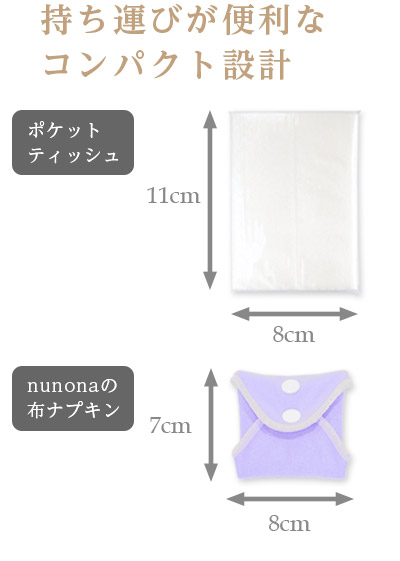 持ち運びが便利なコンパクト設計