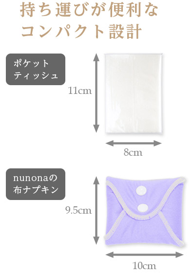 持ち運びが便利なコンパクト設計