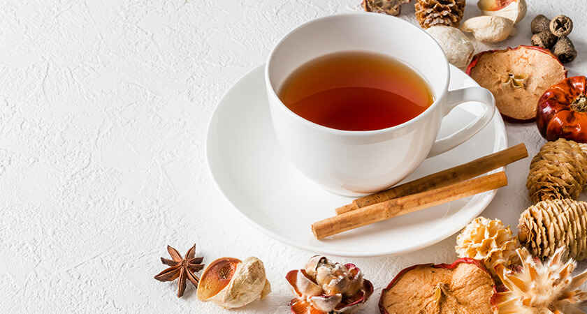 シナモン紅茶でおいしく温活