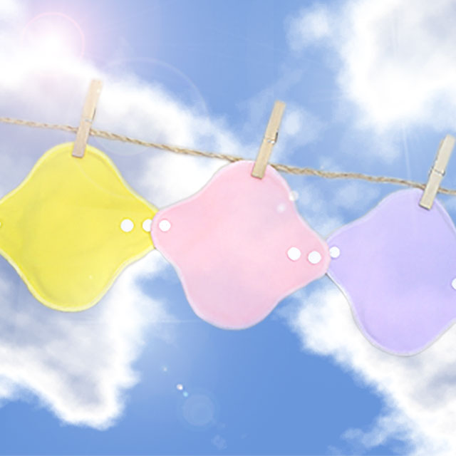 夏も布ナプキン