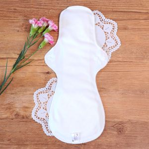 特に多い日の夜用ロング40cm布ナプキン[オーガニック｜厚め・パールホワイト]