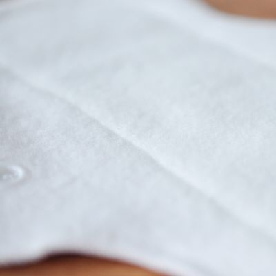 量が少ない人用布ナプキン1週間(17～33cm・10枚)まとめ割セット[ピンク/パープル]
