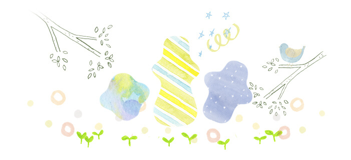 布ナプキンイラスト