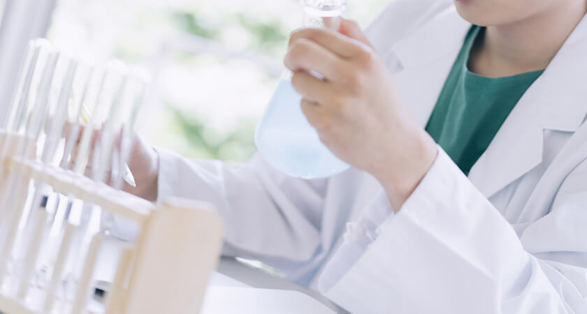 ポリマー不使用で膨張しない