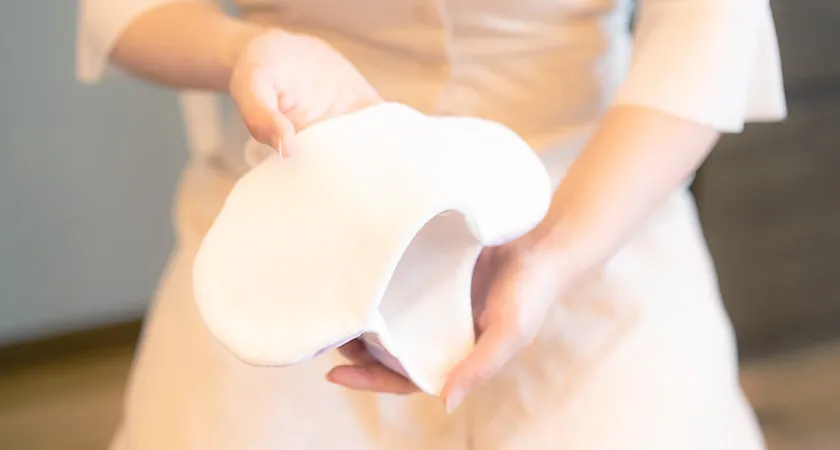お洗濯がしやすい3D布ナプキン
