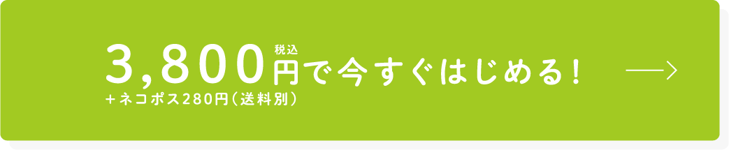 3,800円で今すぐはじめる！