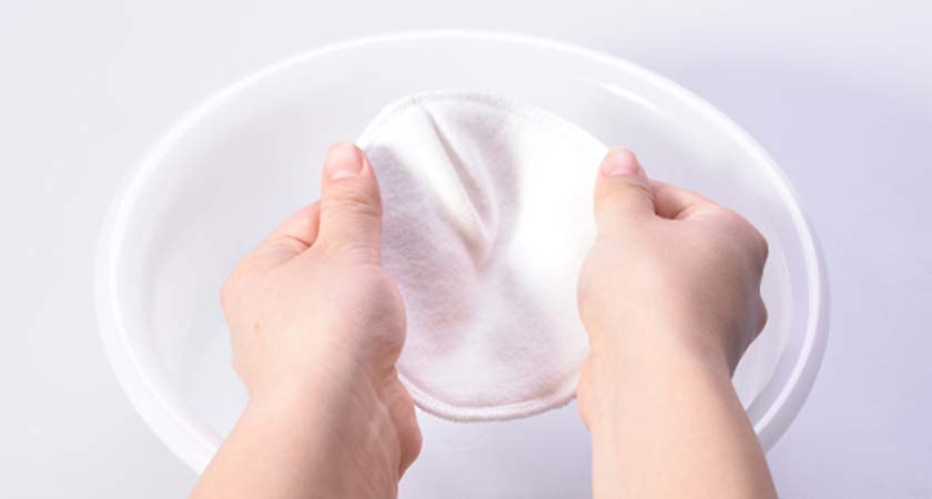 布タイプの母乳パッドの洗い方とは？
