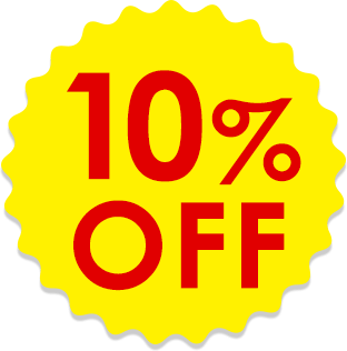 10％OFF