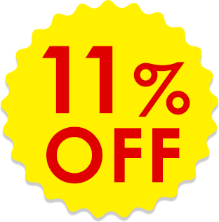 11％OFF