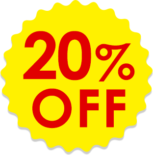 20％OFF