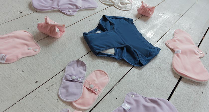 他の生理用品と吸水ショーツを併用する