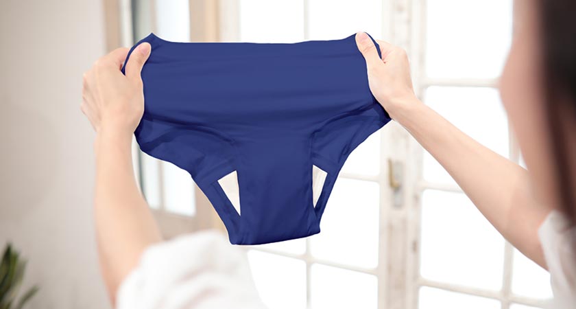 布ナプキン吸水ショーツで快適な生理期間を！