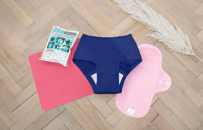 布ナプキン吸水ショーツはじめてセット