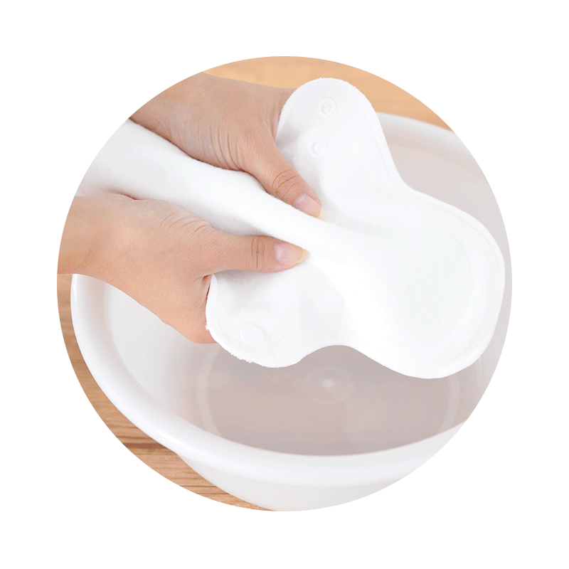 布ナプキンの洗い心地を試せる